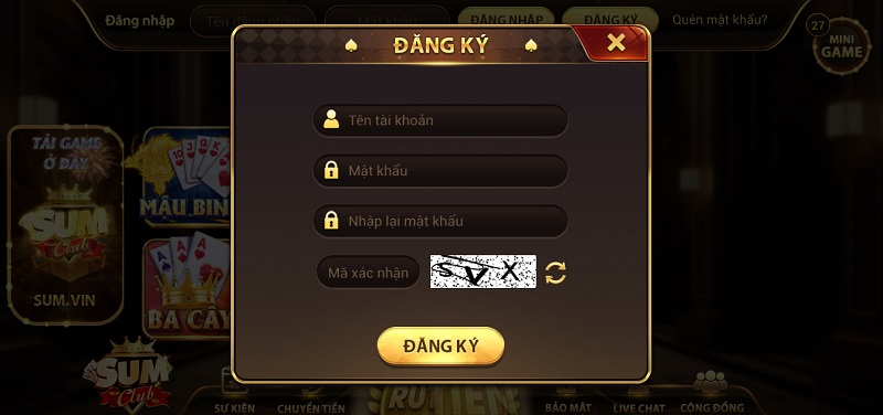 Đăng ký Sumclub
