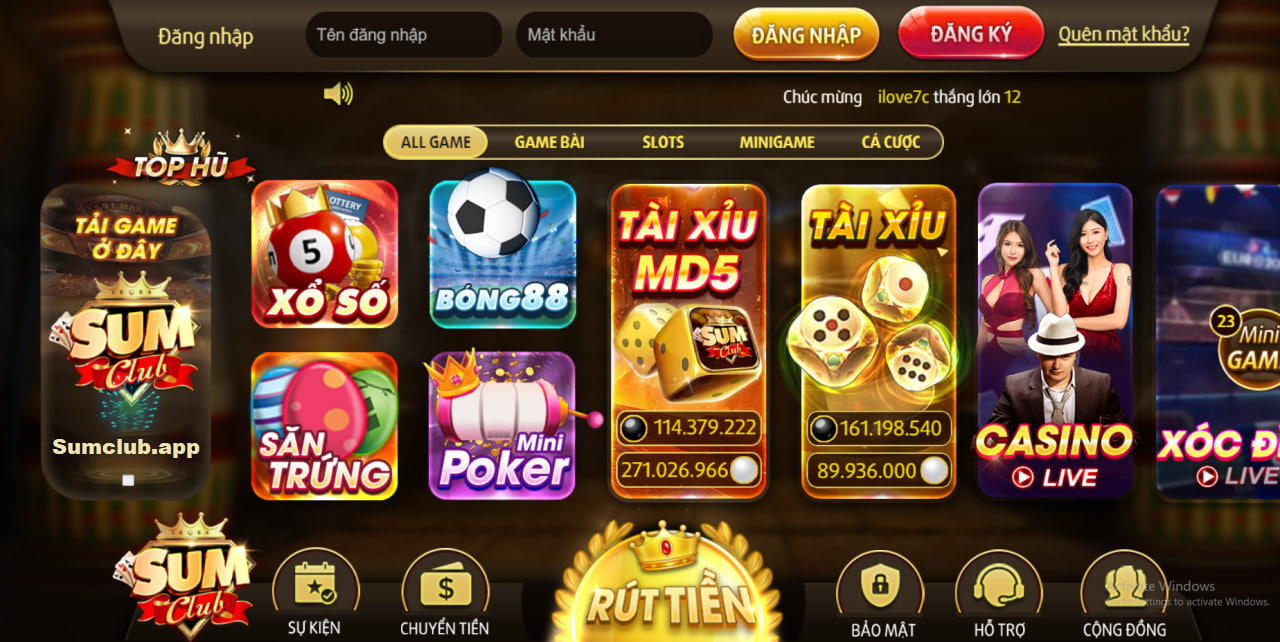 Kho game sunclub
